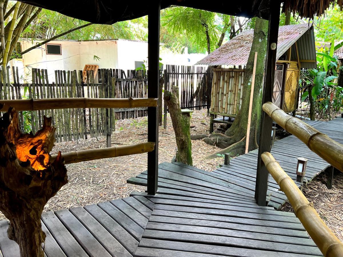 Cabanas Bambutan Palenque Eksteriør bilde